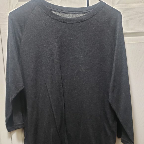 Grey Raglan T-Shirt - Picture 1 of 3